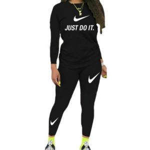 Casual Print Letter Activewear Long Sleeve Top an